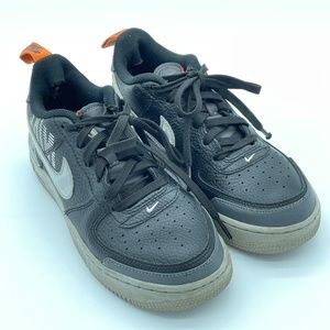 Nike Air Force 1 Low Under Construction Black Kicks